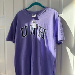 NWT 100% Cotton Purple UNH T-Shirt